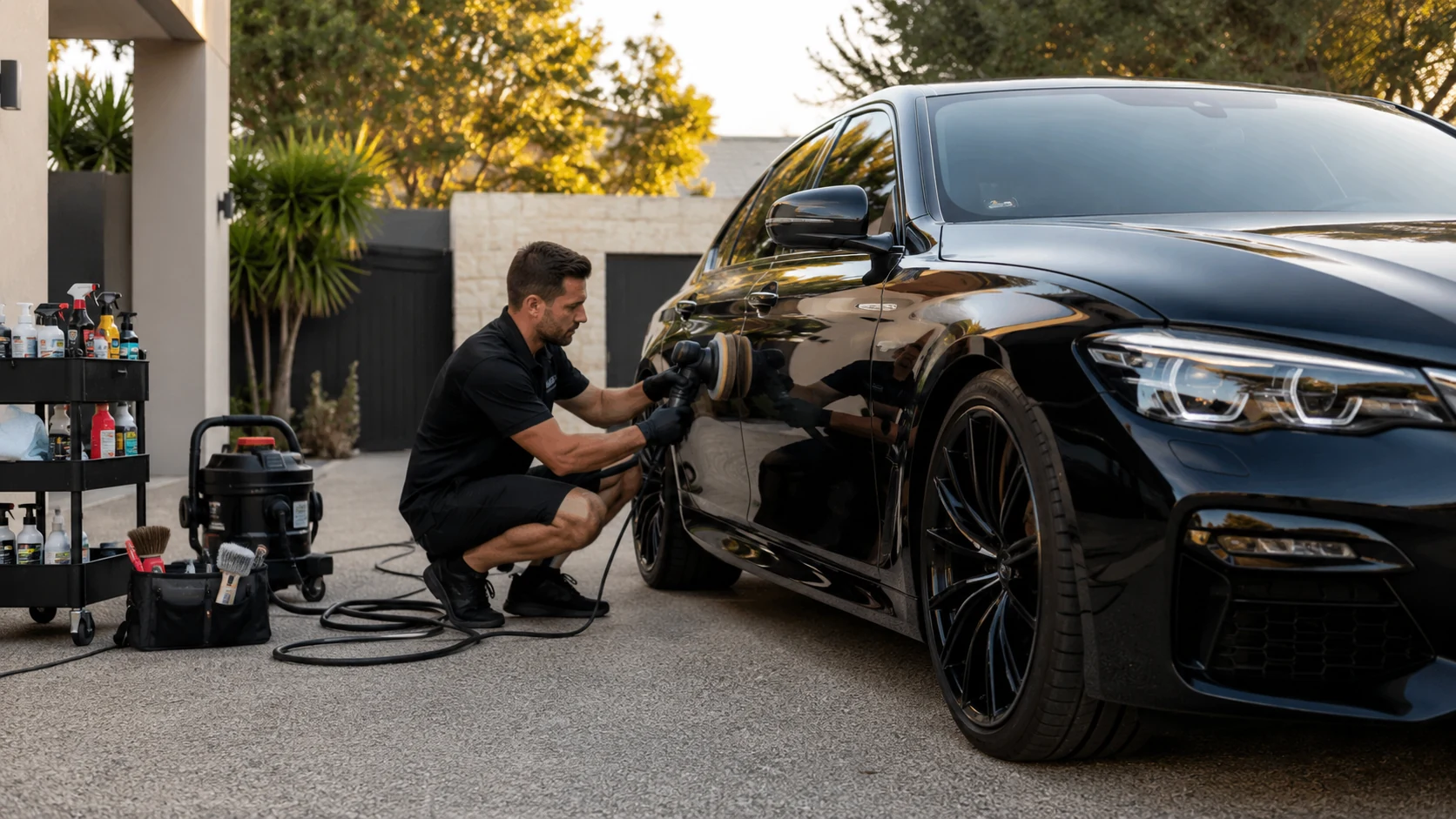 Mobile car detailing service in Perth